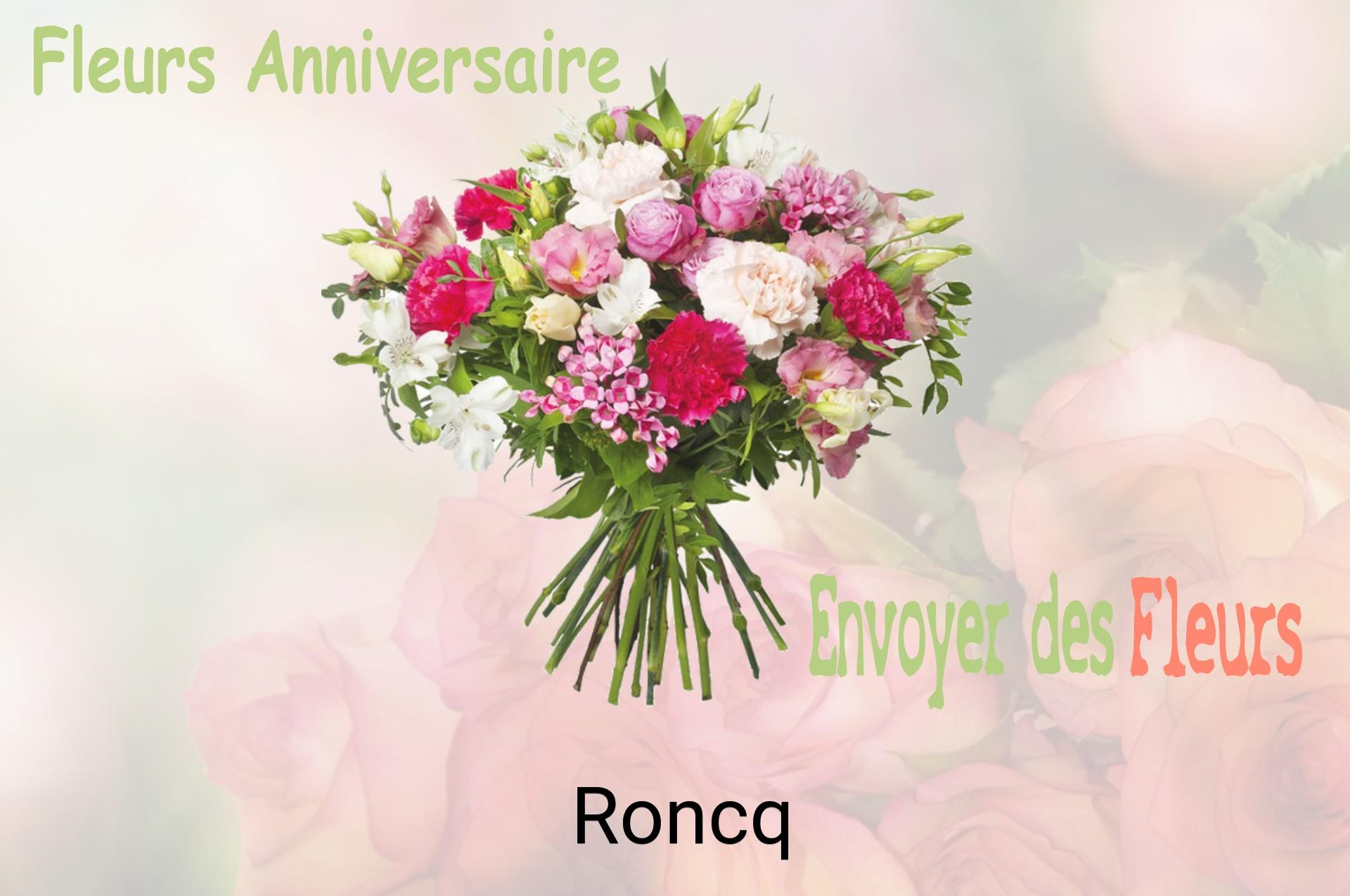 Bouquet de fleurs d’anniversaire livré à Roncq